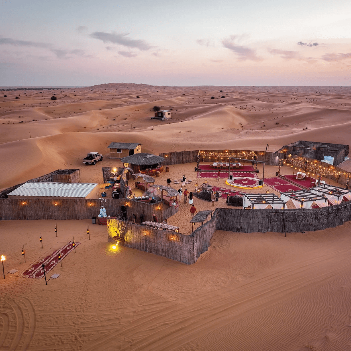 Dubai Desert and Skyline